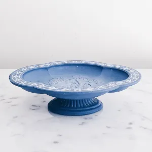 Vintage Cameo Powder Blue Soap Dish
