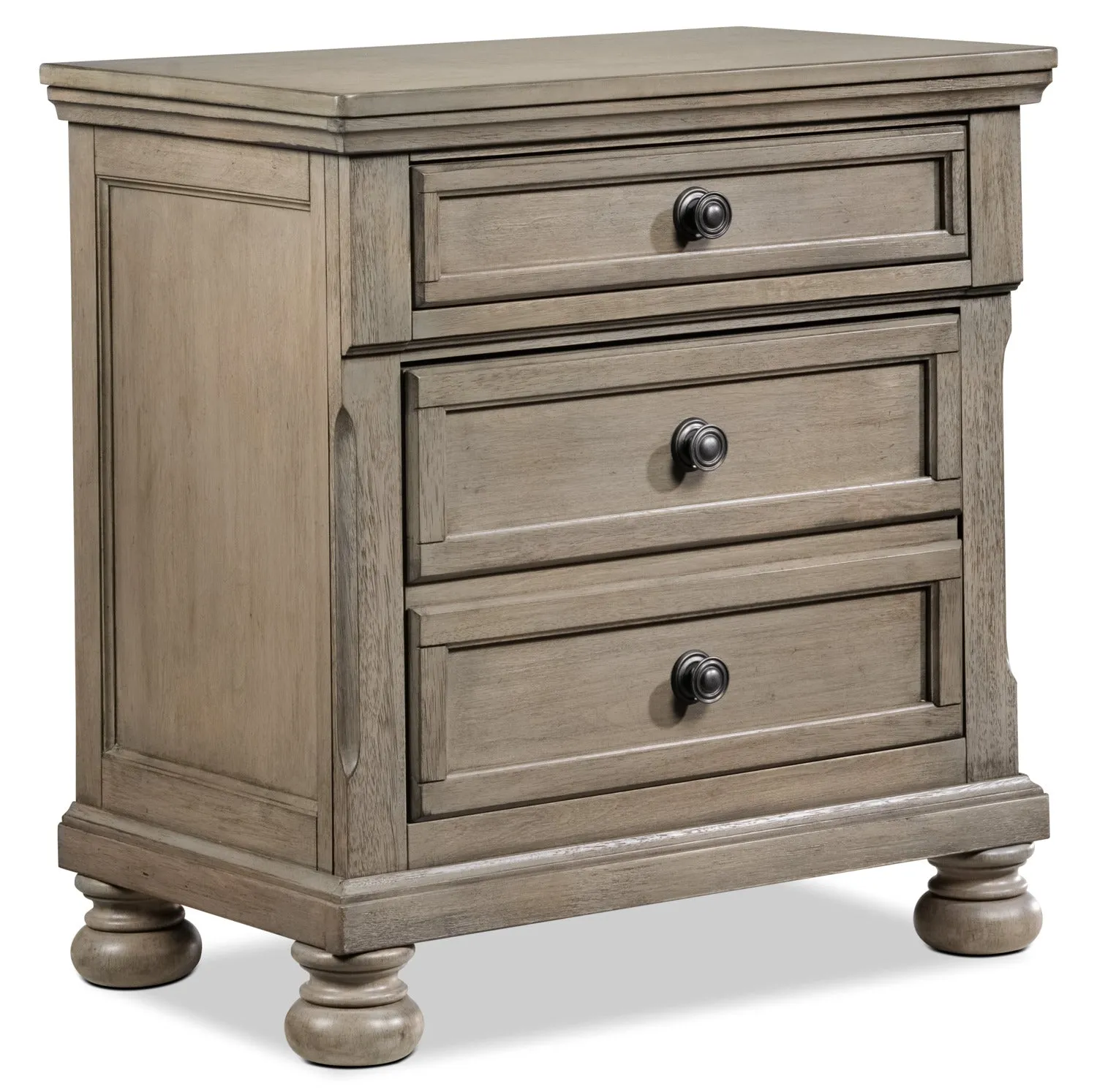 Viola 6-Piece Queen Bedroom Set - Grey