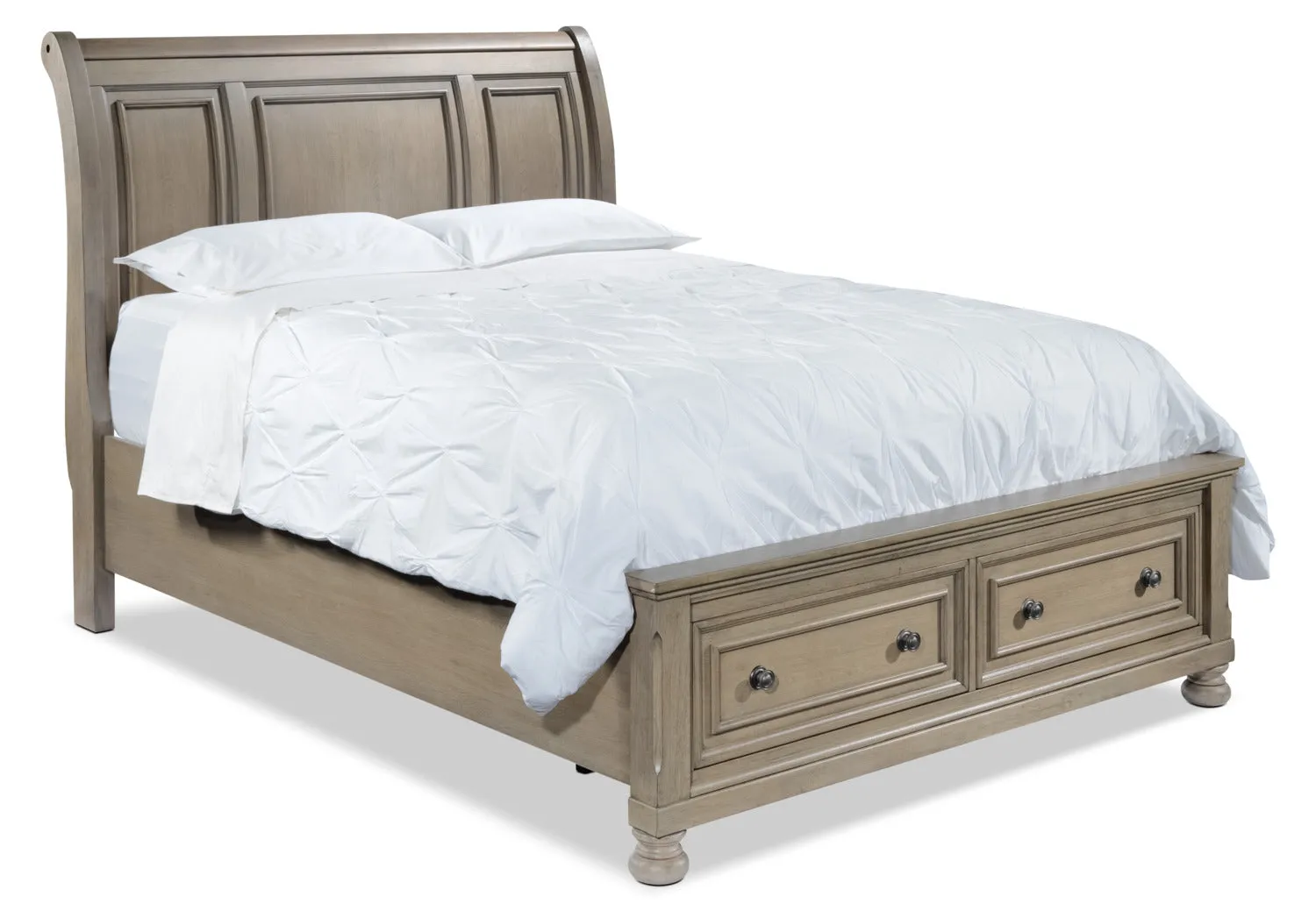 Viola 6-Piece Queen Bedroom Set - Grey