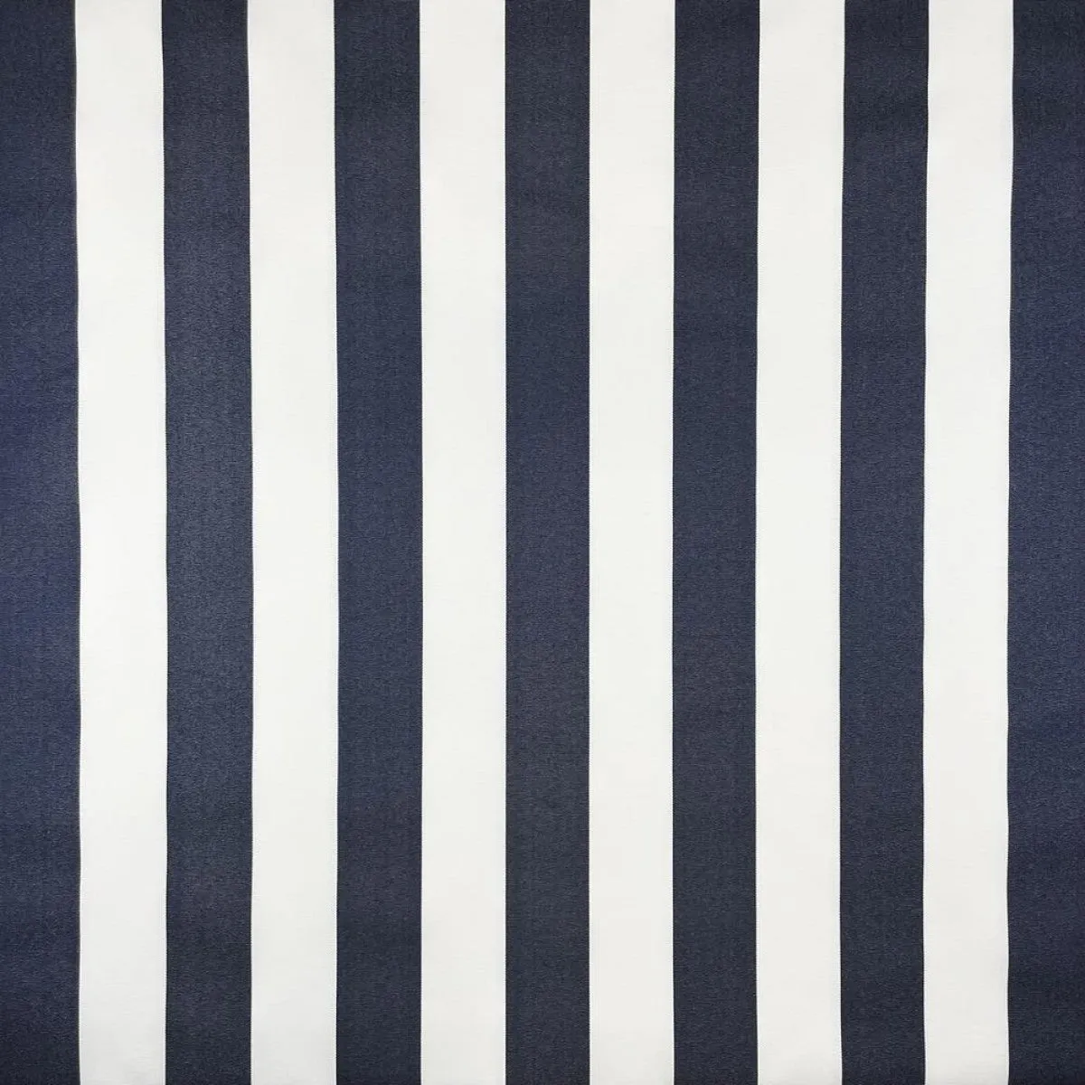 Water Resistant UV Protected Canvas - Dark Navy Stripe