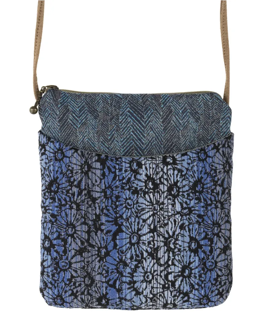 Wildflower Blue Crossbody