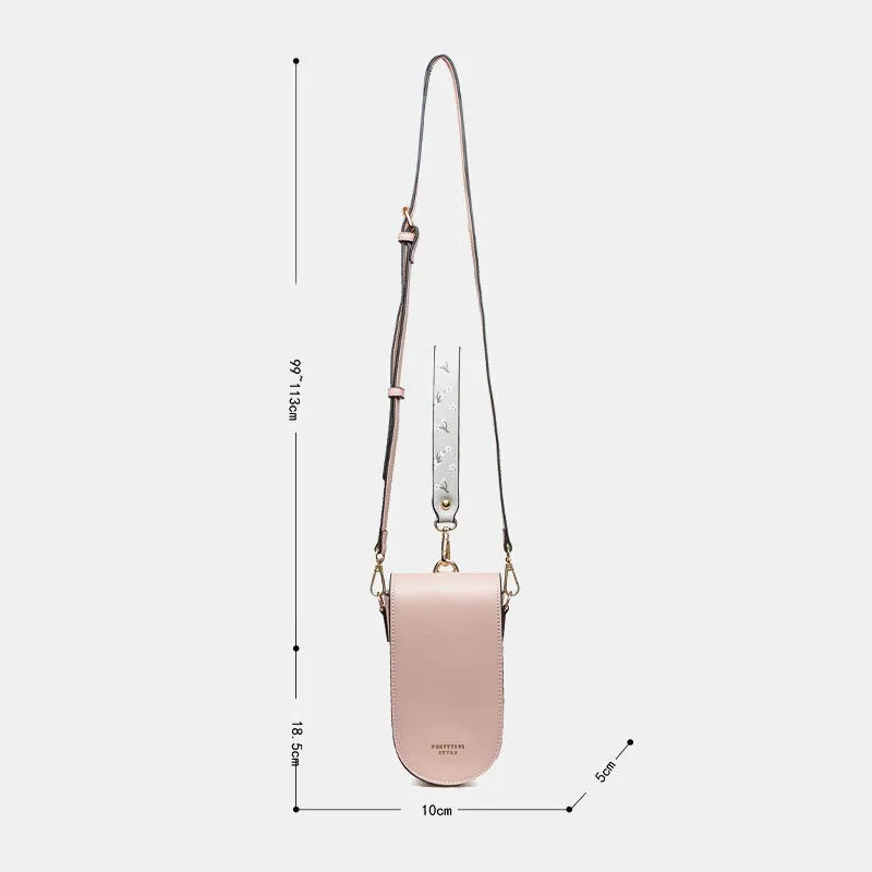 Women 4 Card Slots Phone Bag Crossbody Bag