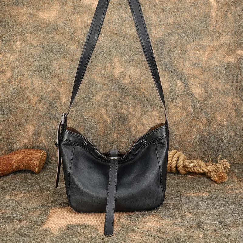 Women's Genuine Leather Handbags Over The Shoulder Purse For Women