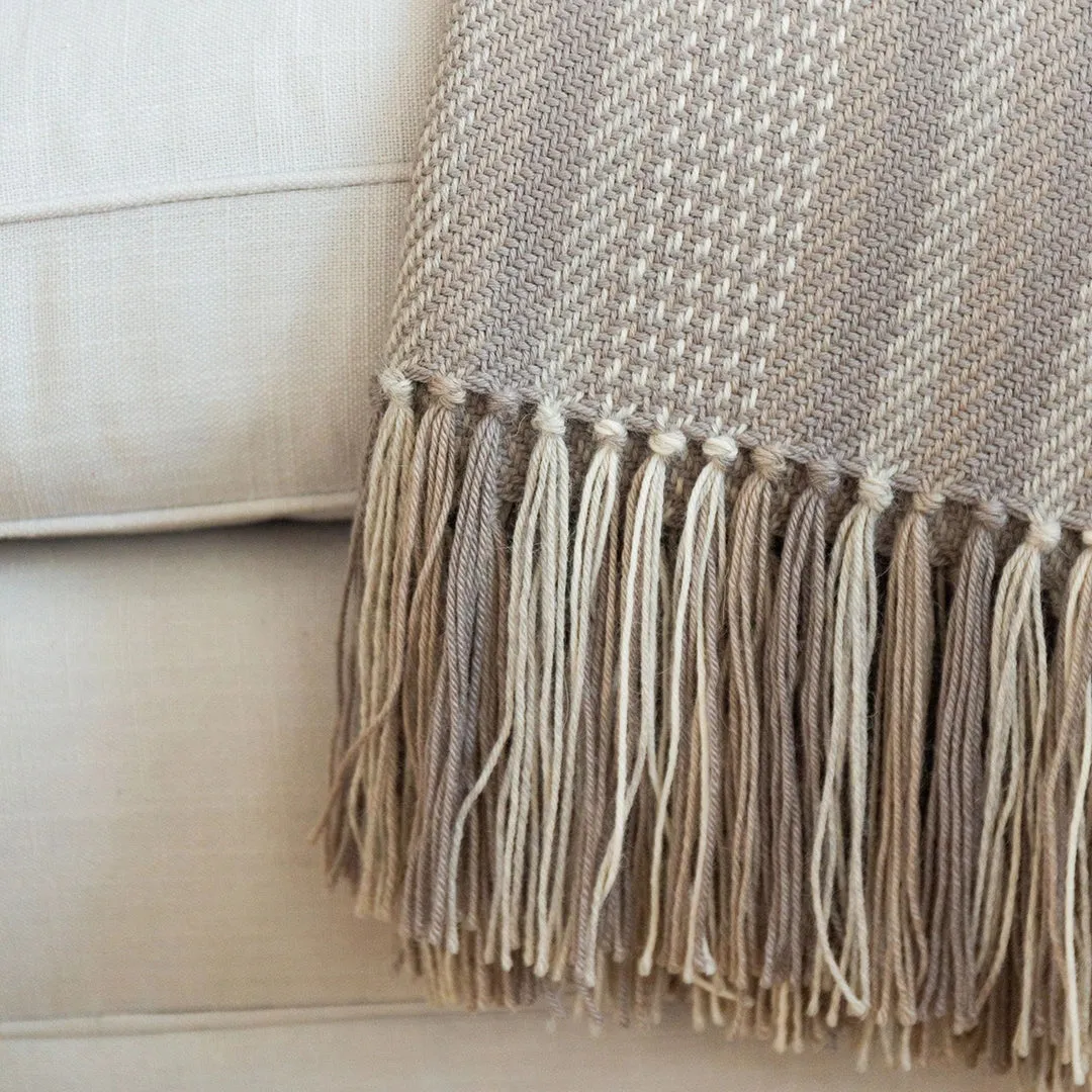 Woodbox Handwoven Alpaca Throw