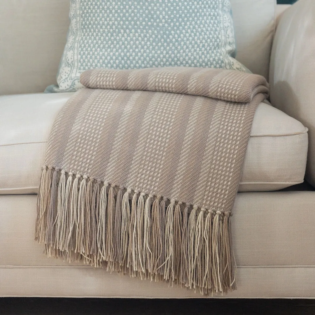Woodbox Handwoven Alpaca Throw