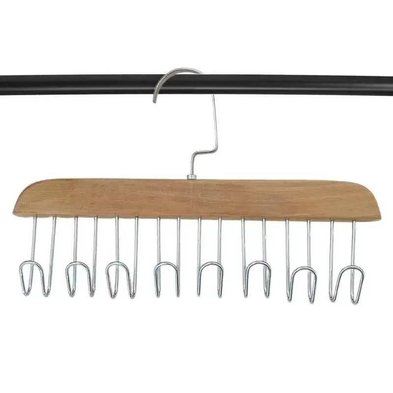 Wooden Wardrobe Wonder: 8-Hook Bra Hanger