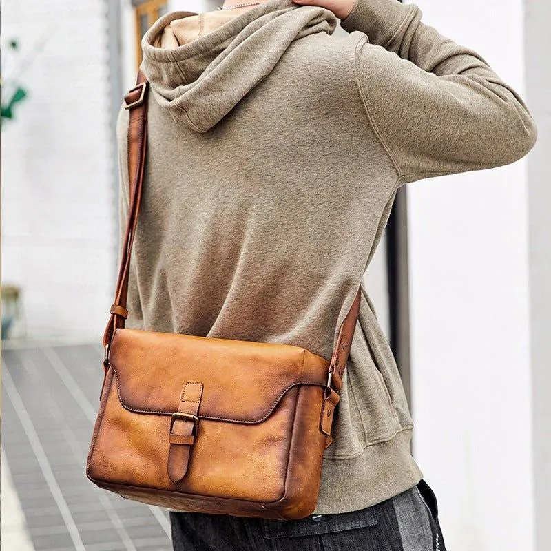 Woosir Leather Camera Bag Crossbody
