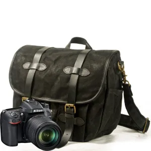 Woosir Messenger Camera Bag Waterproof Canvas