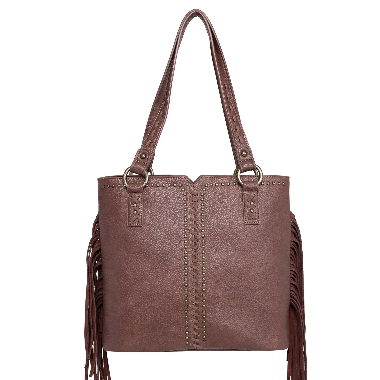 Wrangler Fringe and Studs Concealed Carry Western Tote