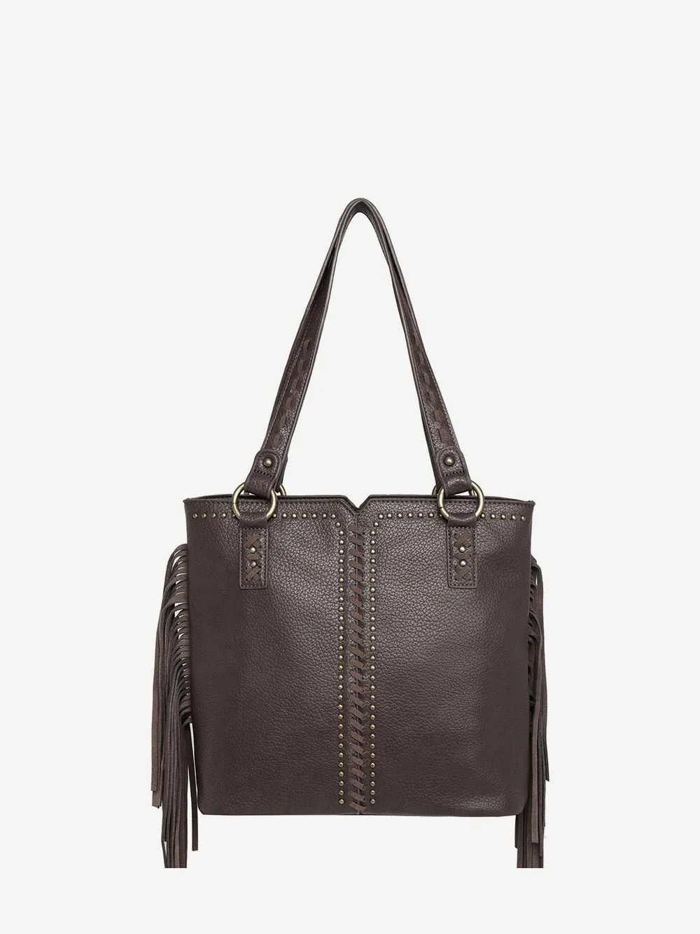 Wrangler Fringe and Studs Concealed Carry Western Tote