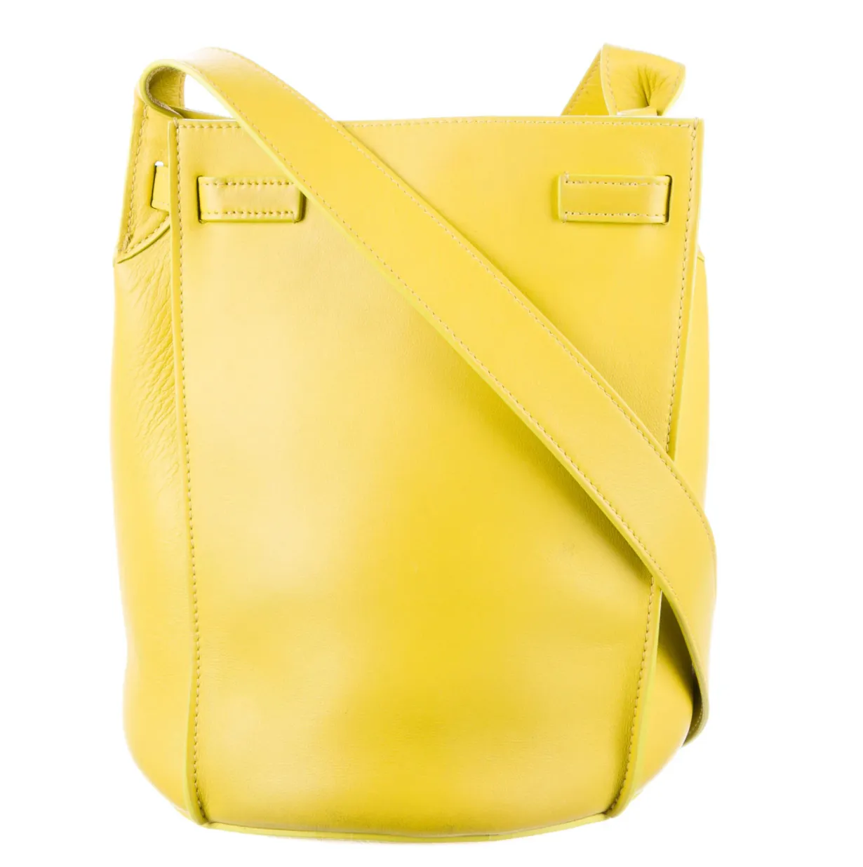 Yellow Crossbody "Big Bag" Bucket